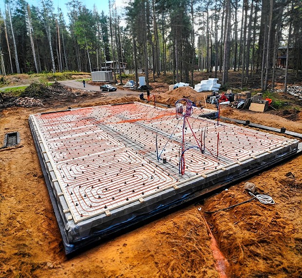 Утепленный финский фундамент в Майкопе